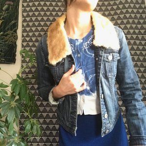 vtg fur COLLAR for jacket/coat